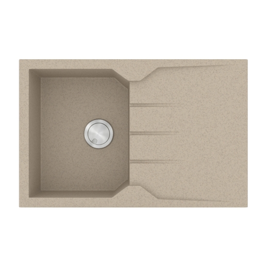 Εικόνα της Νεροχύτης Sanitec Ultra Granite 807 (79x50) Sabbia