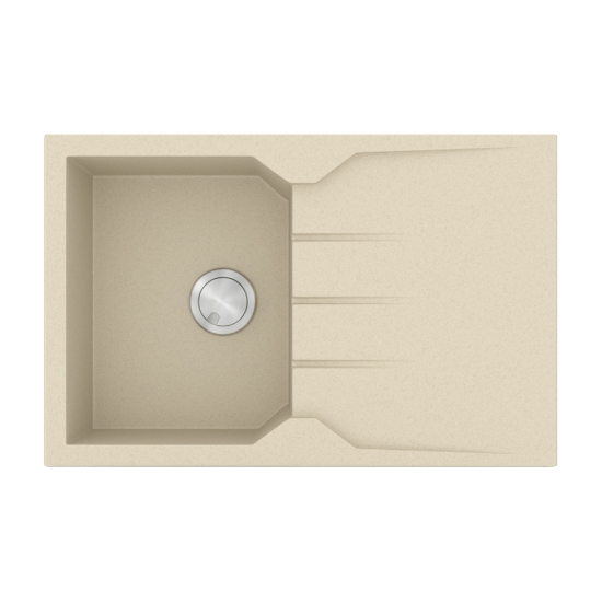 Εικόνα της Νεροχύτης Sanitec Ultra Granite 807 (79x50) Ocra