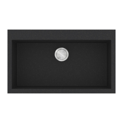 Εικόνα της Νεροχύτης Sanitec Ultra Granite 808 (79x50) Grafite