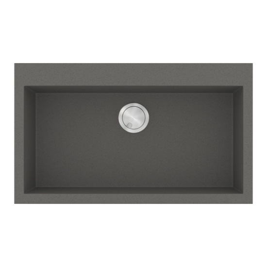 Εικόνα της Νεροχύτης Sanitec Ultra Granite 808 (79x50) Pietra