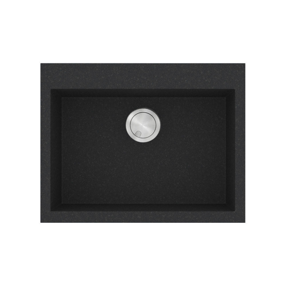 Εικόνα της Νεροχύτης Sanitec Ultra Granite 809 (60x50) Grafite