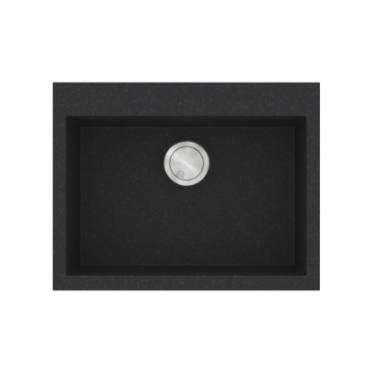 Εικόνα της Νεροχύτης Sanitec Ultra Granite 809 (60x50) Grafite