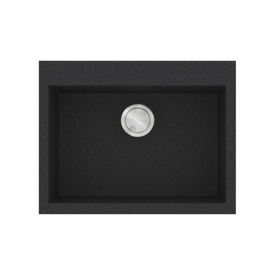 Εικόνα της Νεροχύτης Sanitec Ultra Granite 809 (60x50) Grafite