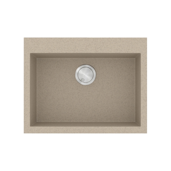 Εικόνα της Νεροχύτης Sanitec Ultra Granite 809 (60x50) Sabbia