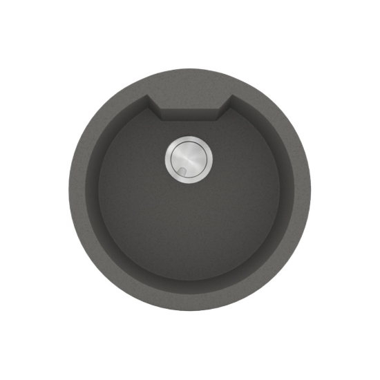 Εικόνα της Νεροχύτης Sanitec Ultra Granite 810 (Ø51) Pietra