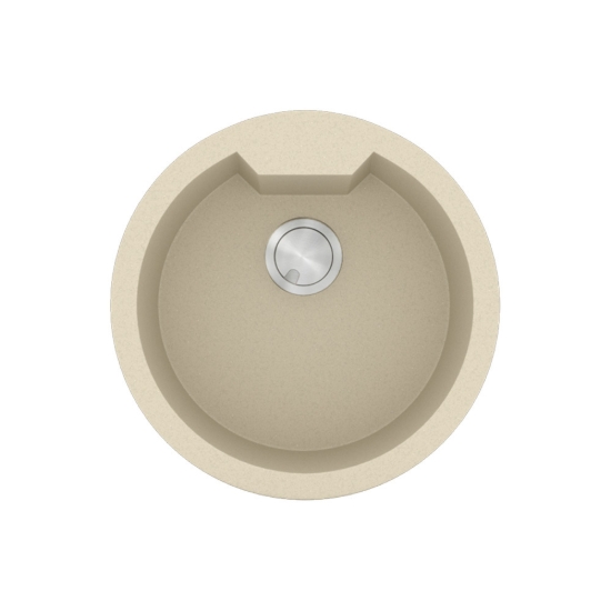 Εικόνα της Νεροχύτης Sanitec Ultra Granite 810 (Ø51) Ocra