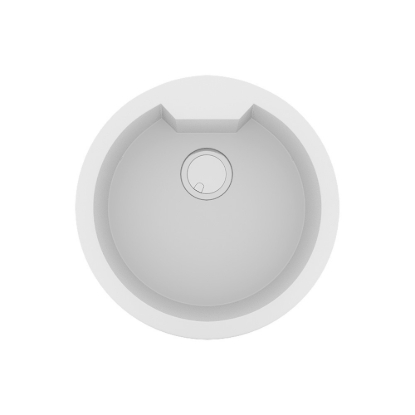 Εικόνα της Νεροχύτης Sanitec Ultra Granite 810 (Ø51) Bianco