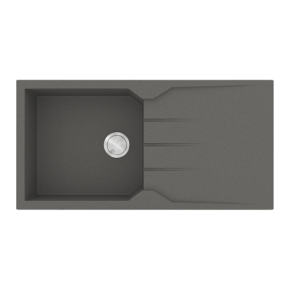 Εικόνα της Νεροχύτης Sanitec Ultra Granite 811 (100x50) Pietra