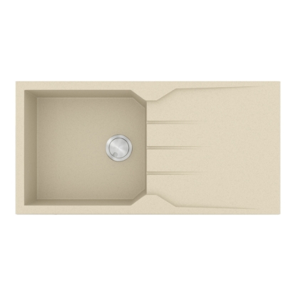 Εικόνα της Νεροχύτης Sanitec Ultra Granite 811 (100x50) Ocra