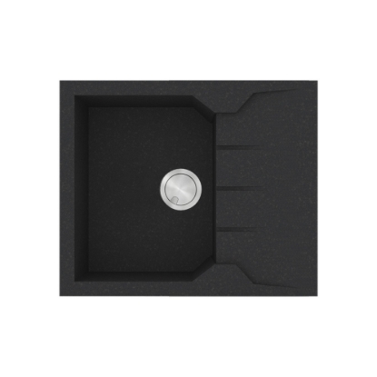 Εικόνα της Νεροχύτης Sanitec Ultra Granite 812 (60x50) Grafite