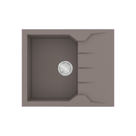 Εικόνα της Νεροχύτης Sanitec Ultra Granite 812 (60x50) Sienna