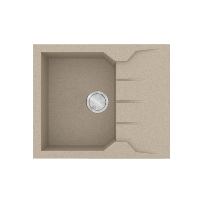 Εικόνα της Νεροχύτης Sanitec Ultra Granite 812 (60x50) Sabbia