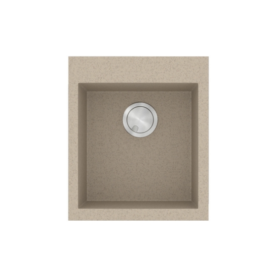 Εικόνα της Νεροχύτης Sanitec Ultra Granite 813 (45x50) Sabbia