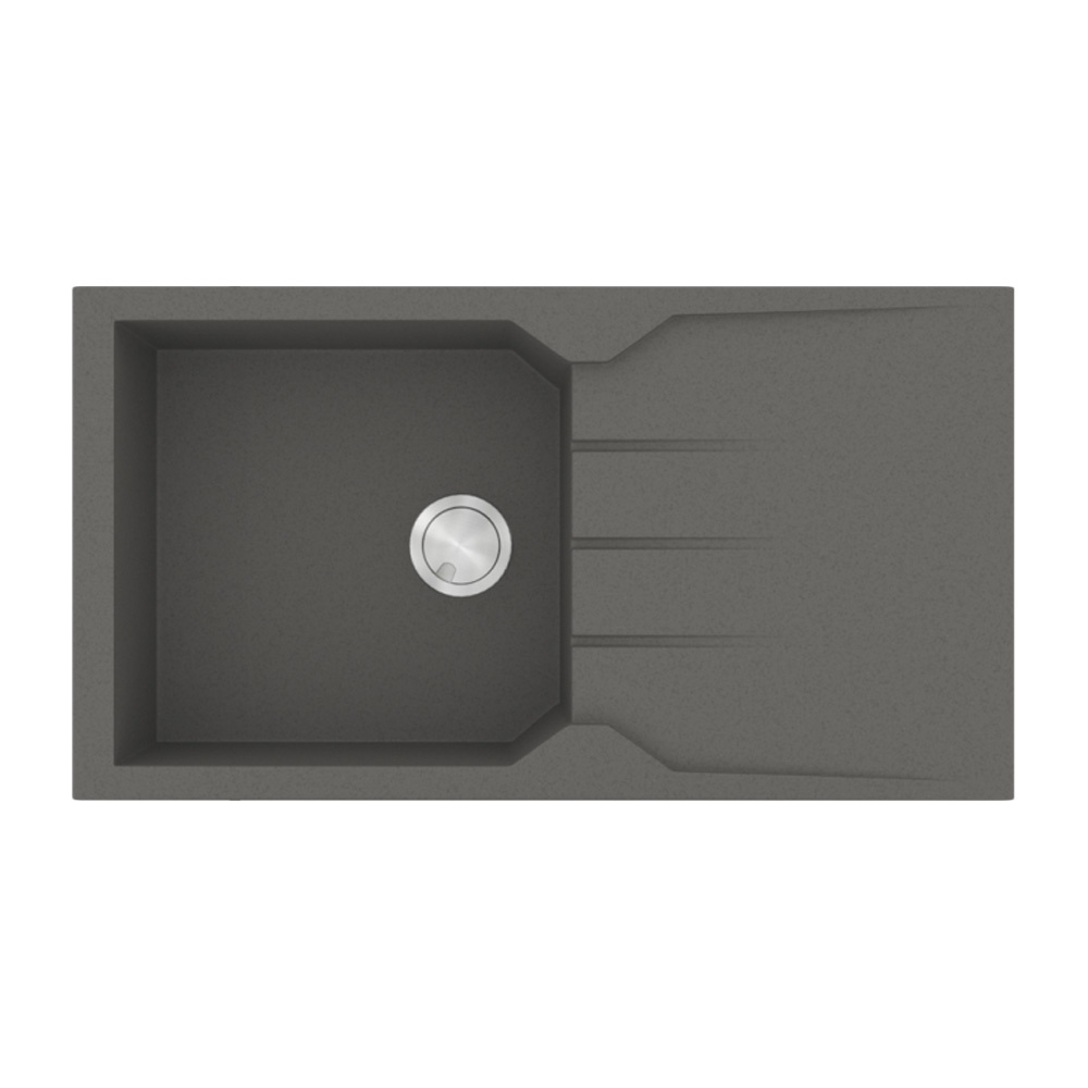 Εικόνα της Νεροχύτης Sanitec Ultra Granite 814 (86x50) Pietra