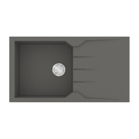 Εικόνα της Νεροχύτης Sanitec Ultra Granite 814 (86x50) Pietra