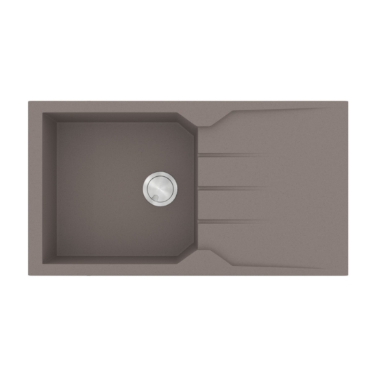 Εικόνα της Νεροχύτης Sanitec Ultra Granite 814 (86x50) Sienna