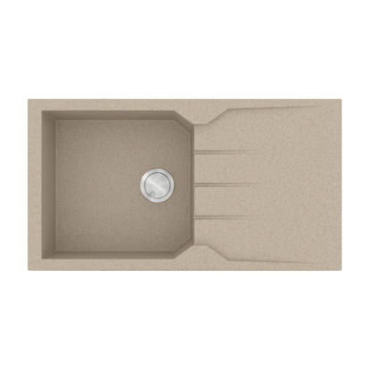 Εικόνα της Νεροχύτης Sanitec Ultra Granite 814 (86x50) Sabbia