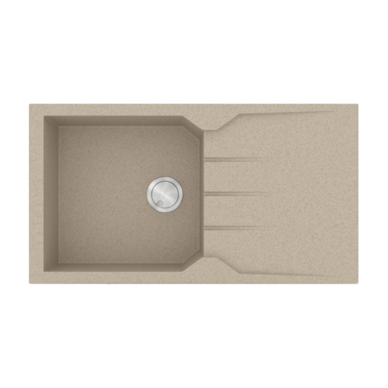 Εικόνα της Νεροχύτης Sanitec Ultra Granite 814 (86x50) Sabbia