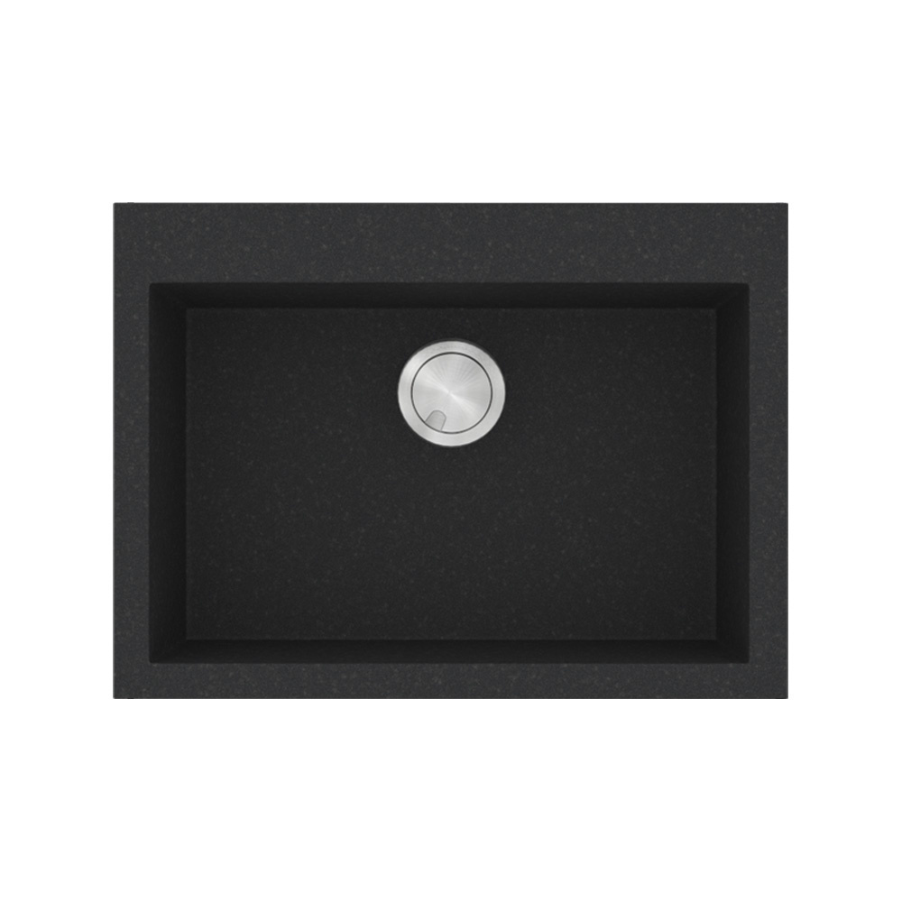 Εικόνα της Νεροχύτης Sanitec Ultra Granite 815 (70x50) Grafite