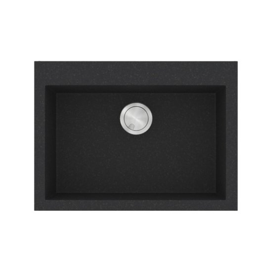 Εικόνα της Νεροχύτης Sanitec Ultra Granite 815 (70x50) Grafite