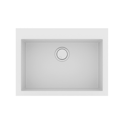 Εικόνα της Νεροχύτης Sanitec Ultra Granite 815 (70x50) Bianco