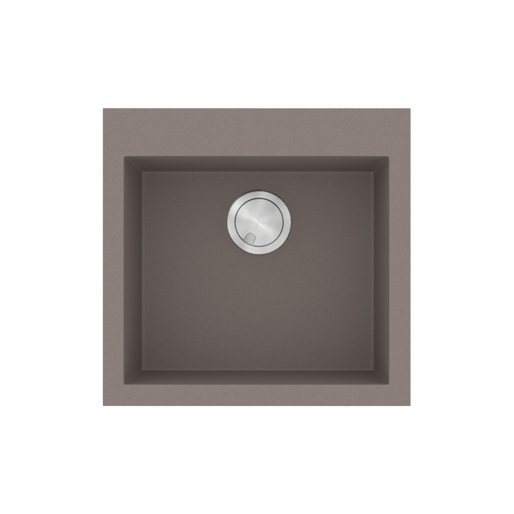 Εικόνα της Νεροχύτης Sanitec Ultra Granite 816 (50x50) Sienna 816-34