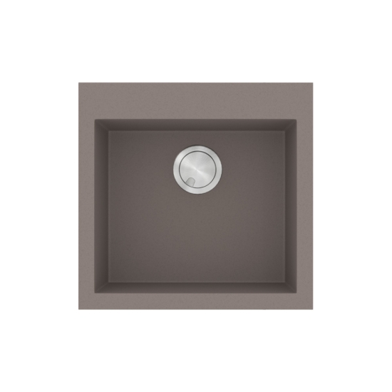 Εικόνα της Νεροχύτης Sanitec Ultra Granite 816 (50x50) Sienna 816-34