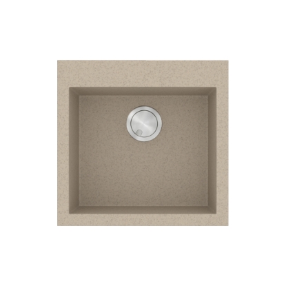 Εικόνα της Νεροχύτης Sanitec Ultra Granite 816 (50x50) Sabbia 816-32