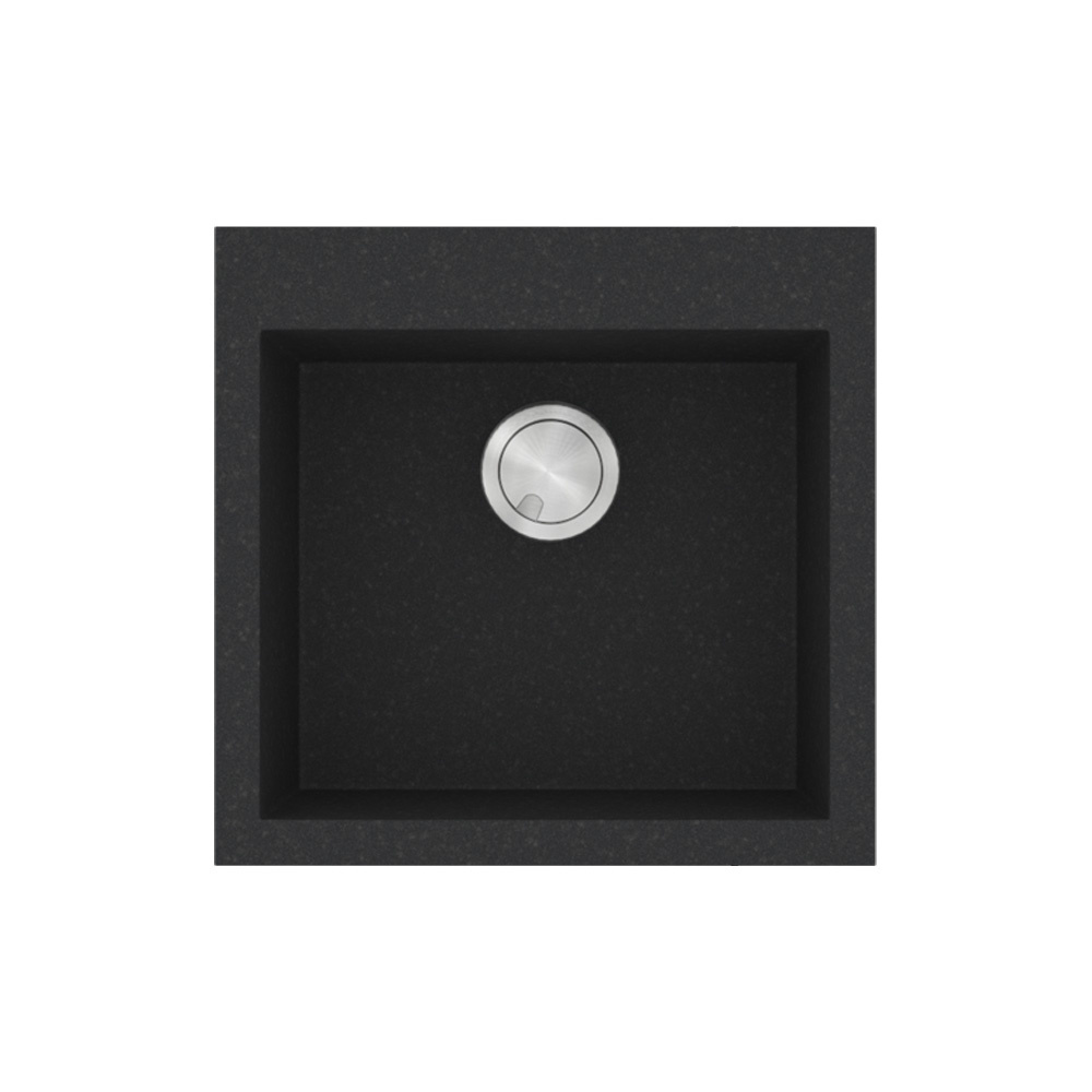 Εικόνα της Νεροχύτης Sanitec Ultra Granite 816 (50x50) Grafite 816-36