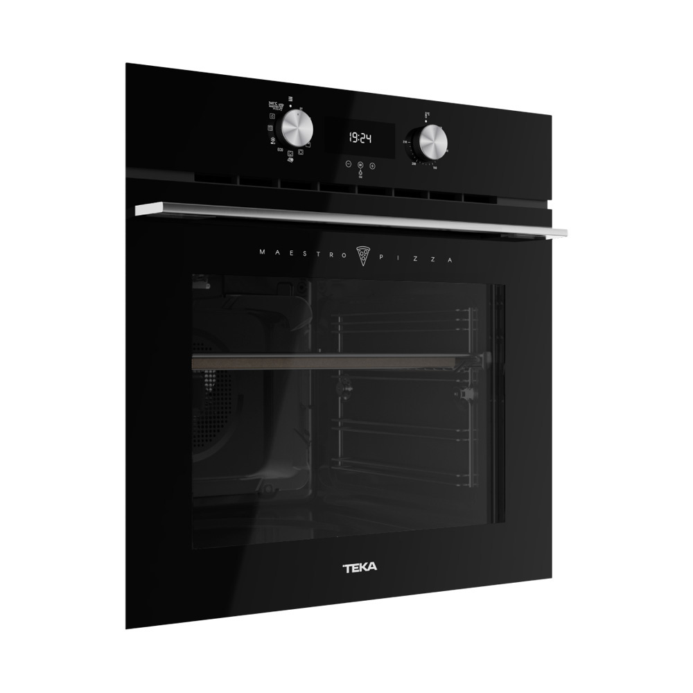 Εικόνα της Φούρνος Πυρολυτικός Teka Maestro Pizza HLB 8510 P Μαύρο Κρύσταλλο 111000046 Εγγύηση 2+3 Χρόνια