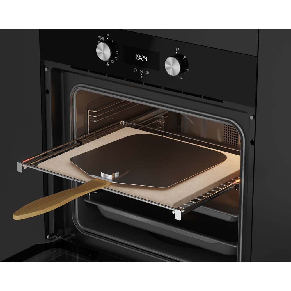 Εικόνα της Φούρνος Πυρολυτικός Teka Maestro Pizza HLB 8510 P Μαύρο Κρύσταλλο 111000046 Εγγύηση 2+3 Χρόνια