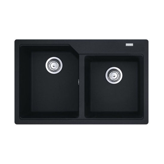 Εικόνα της Νεροχύτης Franke Urban UBG 620-78 GSC (78x50) Matt Black 114.0687.727