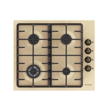 Εικόνα της Αυτόνομη Εστία Γκαζιού Ρουστίκ Pyramis 733071 Beige Metal 030062301