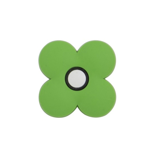 Εικόνα της Παιδικό Πόμολο Επίπλων Roline 601 Λουλούδι Πράσινο (601-0002)