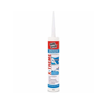 Εικόνα της Κόλλα Durostick X-Treme Μονταρίσματος Λευκή 480gr