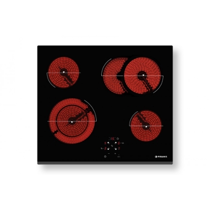 Εικόνα της Αυτόνομη Εστία Pyramis PHC61611BFB Αφής Χωρίς Πλαίσιο 174020070
