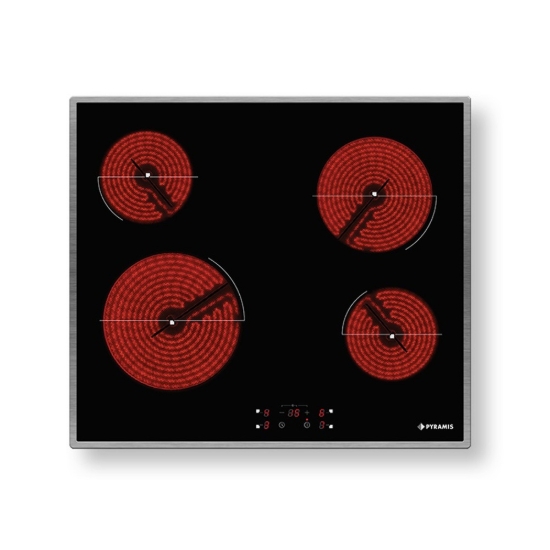 Εικόνα της Αυτόνομη Εστία Pyramis PHC61410IFB Αφής Με Πλαίσιο 174020040