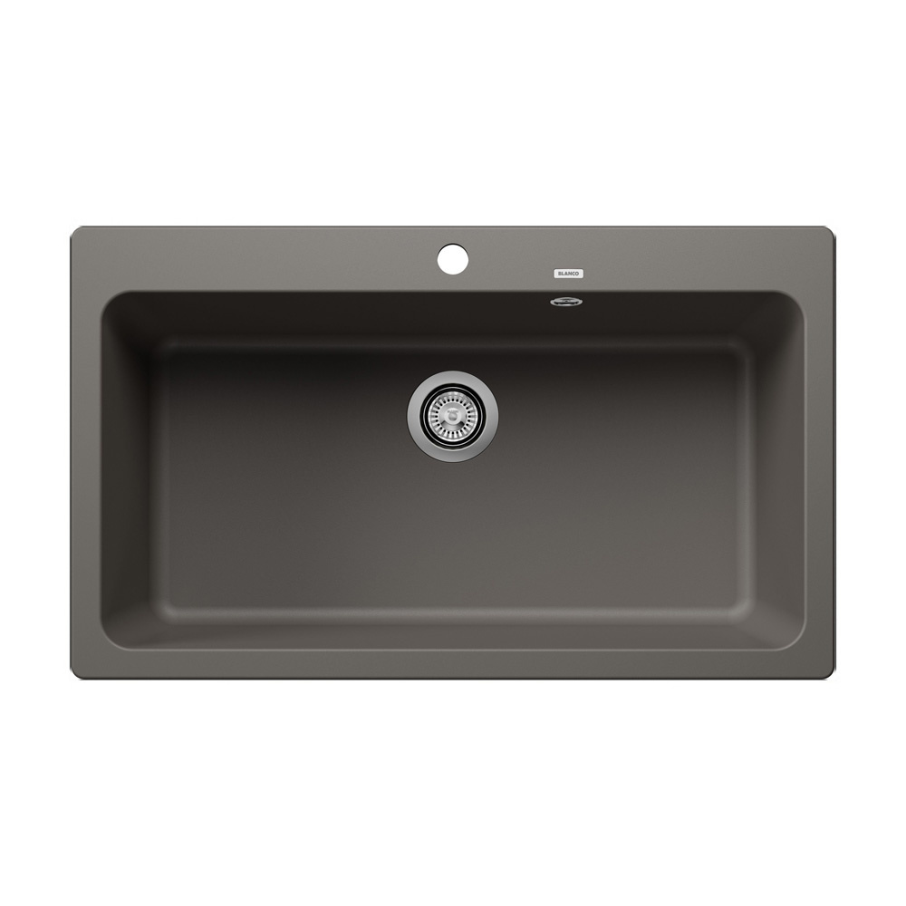 Εικόνα της Νεροχύτης Blanco Naya XL 9 Silgranit 86x51cm Volcano Grey 527316