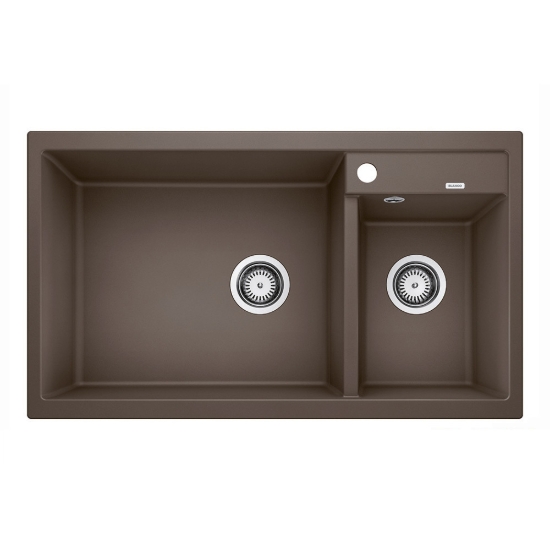 Εικόνα της Νεροχύτης Blanco Metra 9 Silgranit 86x50cm Coffee 515050