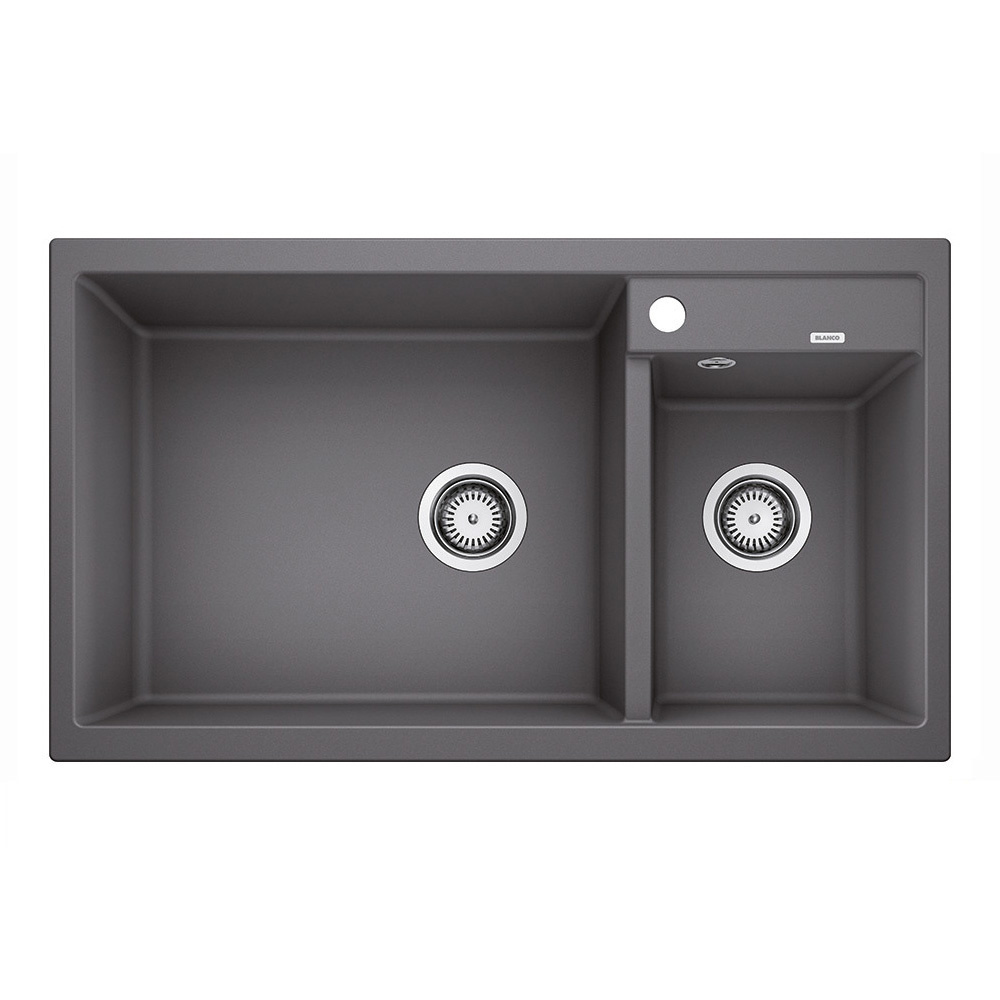 Εικόνα της Νεροχύτης Blanco Metra 9 Silgranit 86x50cm Rock Grey 518886