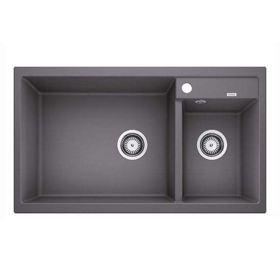 Εικόνα της Νεροχύτης Blanco Metra 9 Silgranit 86x50cm Rock Grey 518886