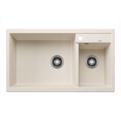 Εικόνα της Νεροχύτης Blanco Metra 9 Silgranit 86x50cm Soft White 527121