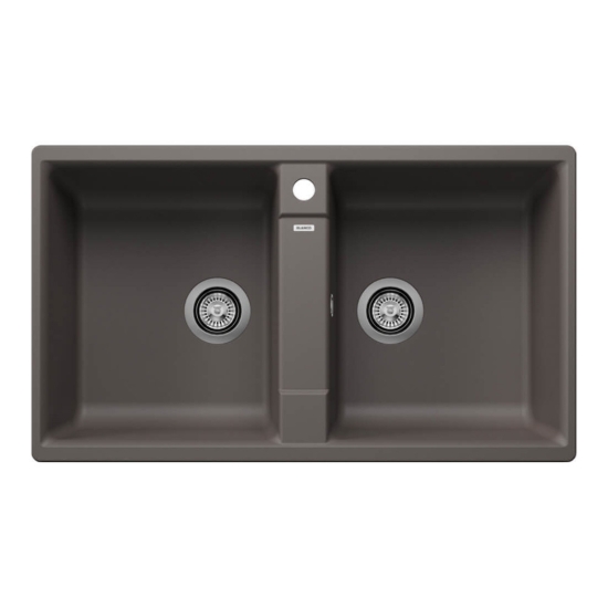 Εικόνα της Νεροχύτης Blanco Zia 9 Silgranit 86x50cm Volcano Grey 527393