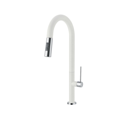 Εικόνα της Μπαταρία Κουζίνας Armando Vicario Tozo 48780-1301 Με Ντους 2 Ροών Superwhite