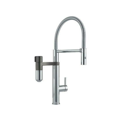 Εικόνα της Μπαταρία Κουζίνας Franke Semi Pro Σύστημα Φιλτραρίσματος Vital Capsule Filter Ντους Χρωμέ/Gun Metal 3202101013 (120.0621.230)