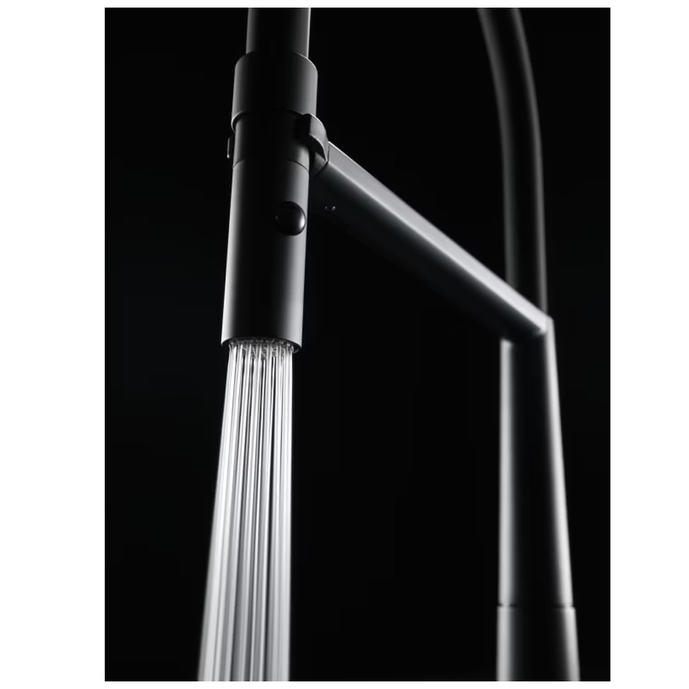 Εικόνα της Μπαταρία Κουζίνας Franke Icon Semi Pro Ντους Black Matt 3156858055 (115.0690.598)