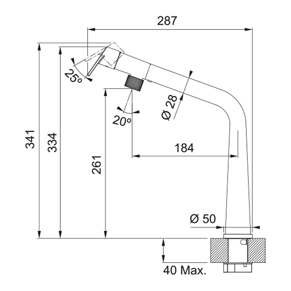 Εικόνα της Μπαταρία Κουζίνας Franke Icon Χρωμέ 3156601057 (115.0625.185)