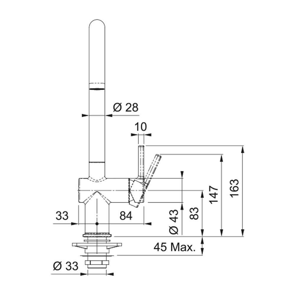 Εικόνα της Μπαταρία Κουζίνας Franke Active J Standard Χρωμέ 3156858036 (115.0653.395)