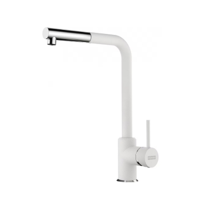 Εικόνα της Μπαταρία Κουζίνας Franke New Sirius L Ντους Χρωμέ/ Polar White 3153101044 (115.0668.382)