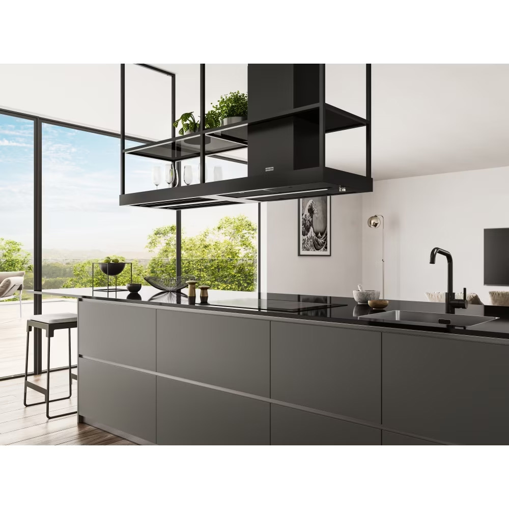 Εικόνα της Απορροφητήρας Franke Mythos T-Shelf FMY BK MATT F180 Black Matt  Οροφής 3105001050 (325.0678.073)